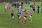Leaders 373 Lydia Turner (Birtley) under-17, 456 Emelia Gorecka  and Georgia Taylor Brown both under-20s during the under-17 and under-20 womens Liverpool Cross Challenge. David T. Hewitson/Sports for All Pics
